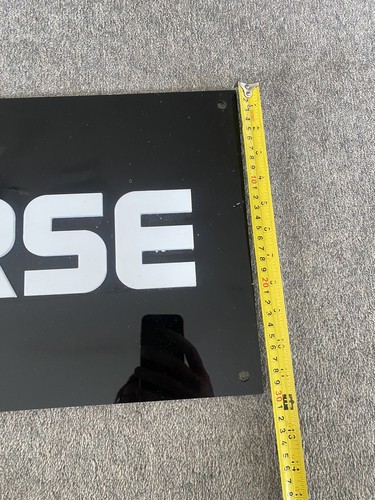 Converse Sign Perspex Large From D H Evan’s Oxford St Raised Lettering - Picture 2 of 9