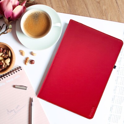 Leather Tablet Cover for Samsung Galaxy Tab S10+ (12.4'') Protective Smart Case