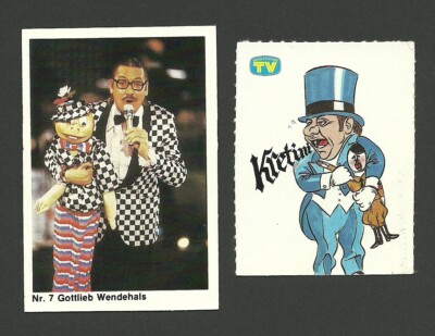 Ventriloquism Ventriloquist  Wendehals Paolo Villaggio Fab Card Collection
