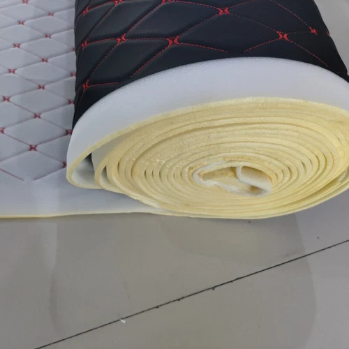 Kunstleder Stoff Schwamm Gesteppt Autositzbezug Matte Polstermaterial Borten - Bild 8 von 15