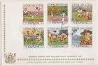 Cover Cook Islands, 1969. Rarotonga. Diamond Jubilee New Zealand Scout Movement