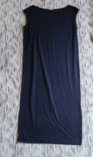 Gap Women's Navy Blue Cotton Straight Long Sleeveless Dress Size Small