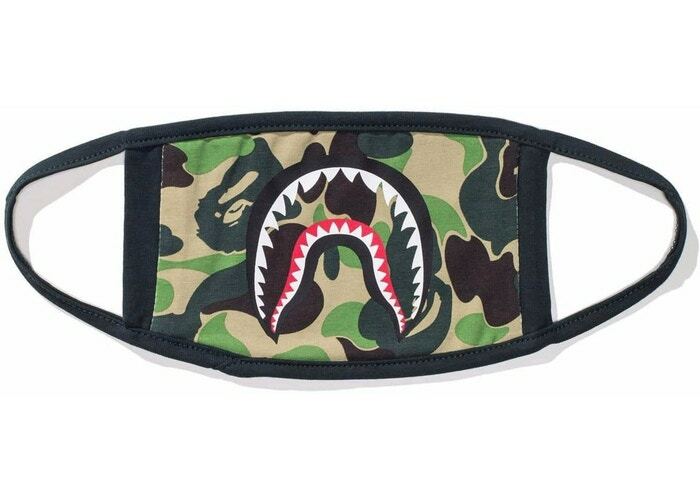 【未使用】A BATHING APE SHARK FACE MASK BEST QUALITY Bape Mask Shark A Bathing Ape ABC Camo Face