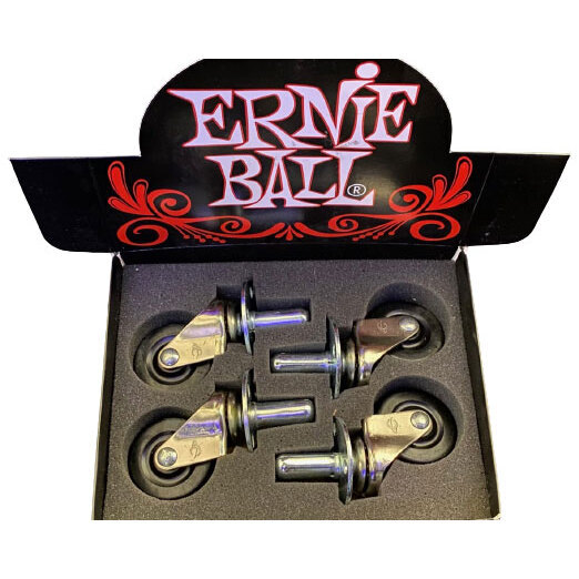 Ersatzteil Verstrkung Ernie Ball 4x Rollen fr Amps Verstrker Zubehr NEU 8790₽