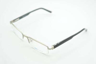 Monture De Lunettes NIKA R2370 - Argent Et Noir - Demi-monture - Titane/métal/plastique - Neuf Avec étiquettes