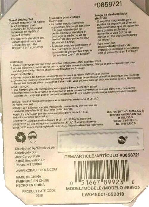 Kobalt 33 pc Power Driving Set 0858721 - Image 2 of 2