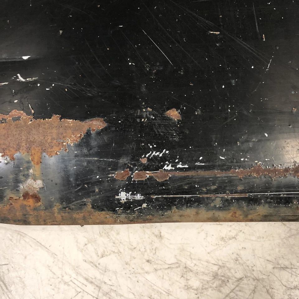 Cubierta de pala de rueda trasera derecha original Jaguar Mark VII sin recorte OEM Foto 3 de 4