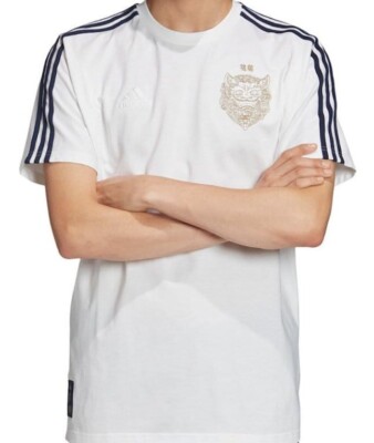 Adidas Real Madrid CNY Soccer Football Tee New Mens X-LARGE MSRP $50