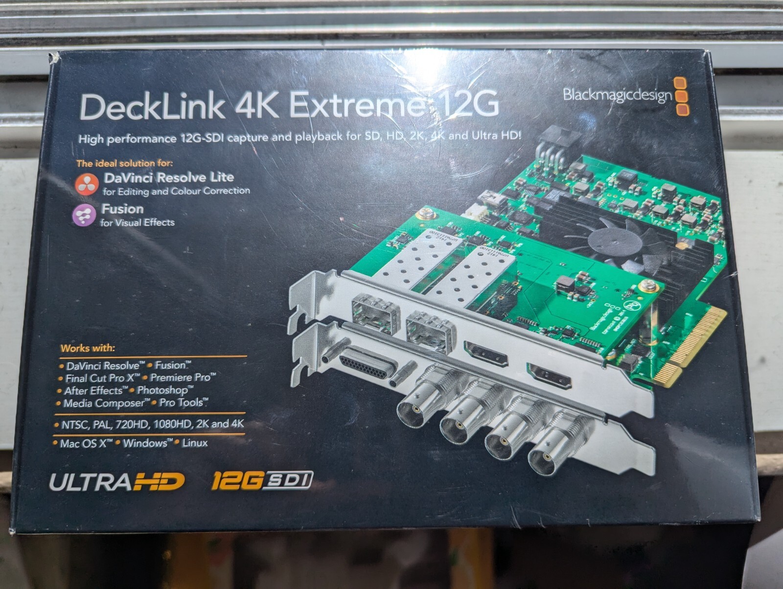 NEW Blackmagic Design DeckLink 4K Extreme 12G Capture and Playback