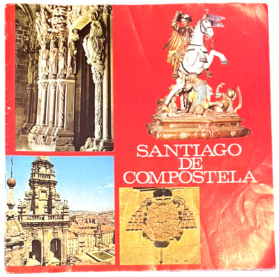 Santiago De Compostela Spain - Tour Guide Information Book Pamphlet 1975 VTG