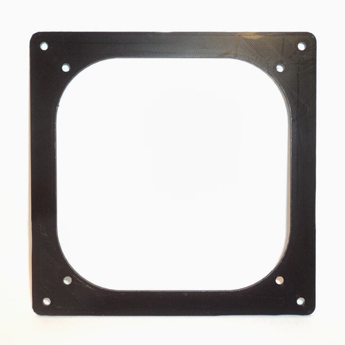 120mm Radiator SQUARE INLET to 140mm Flat Fan Adapter Converter Mounting Change - Picture 3 of 8