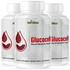 Glucocell- Blood Support- 3 Bottles- 180 Capsules