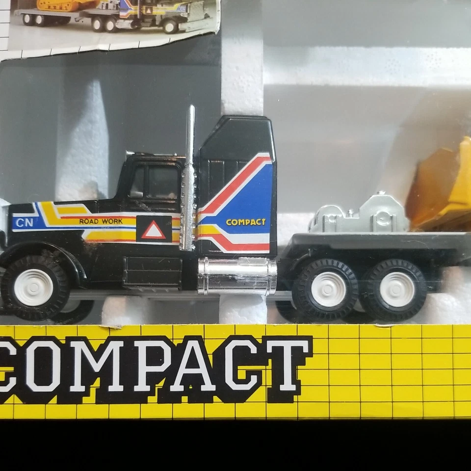 Joan Compact Diecast Cat Caterpillar.  Remolque tractor 320 hecho en España TF Foto 3 de 4