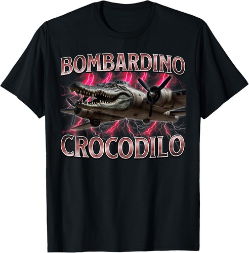 Bombardino Crocodilo Divertida Italiana Brainrot Meme Niños Niños Camiseta Sudadera con Capucha - Imagen 6 de 19