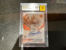 2024 Topps Pristine Jackson Holliday On Card Auto Orange /25 Orioles BGS 9.5 POP