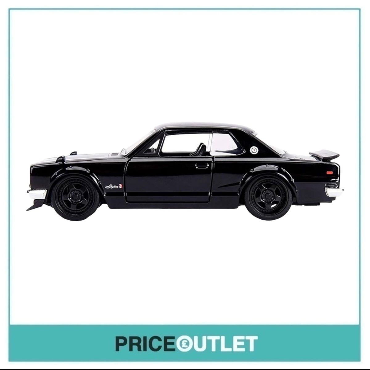 Jada Fast & Furious - Brian's Nissan Skyline 2000 GT-R (Black