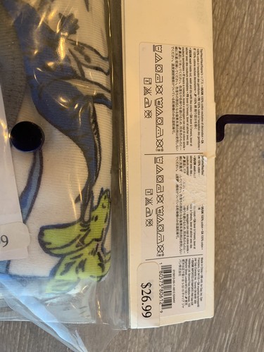 Pigiama BABY GAP Dinosaur PJS 2 pezzi maniche lunghe top pantaloni set ragazzo 6-12 mesi nuovo con etichette - Foto 4 di 4