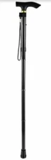 Aluminum Foldable Walking Cane Walking Stick All Terrain 