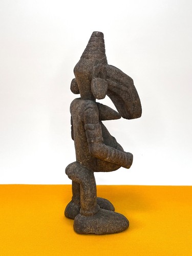 Chamba Ancestor Figure. Nigeria, Benue River region. Early 20th C. custom stand - Picture 10 of 15