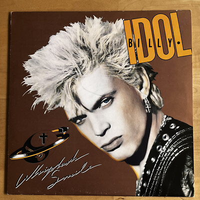 Vinyl LP: Billy Idol   Whiplash Smile