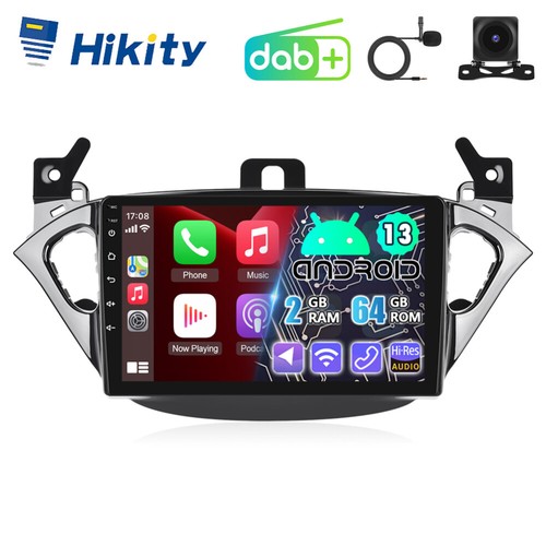 DAB+ CarPlay 9" Android Autoradio Für Opel Corsa E Adam GPS Navi WIFI RDS HIFI - Bild 1 von 22