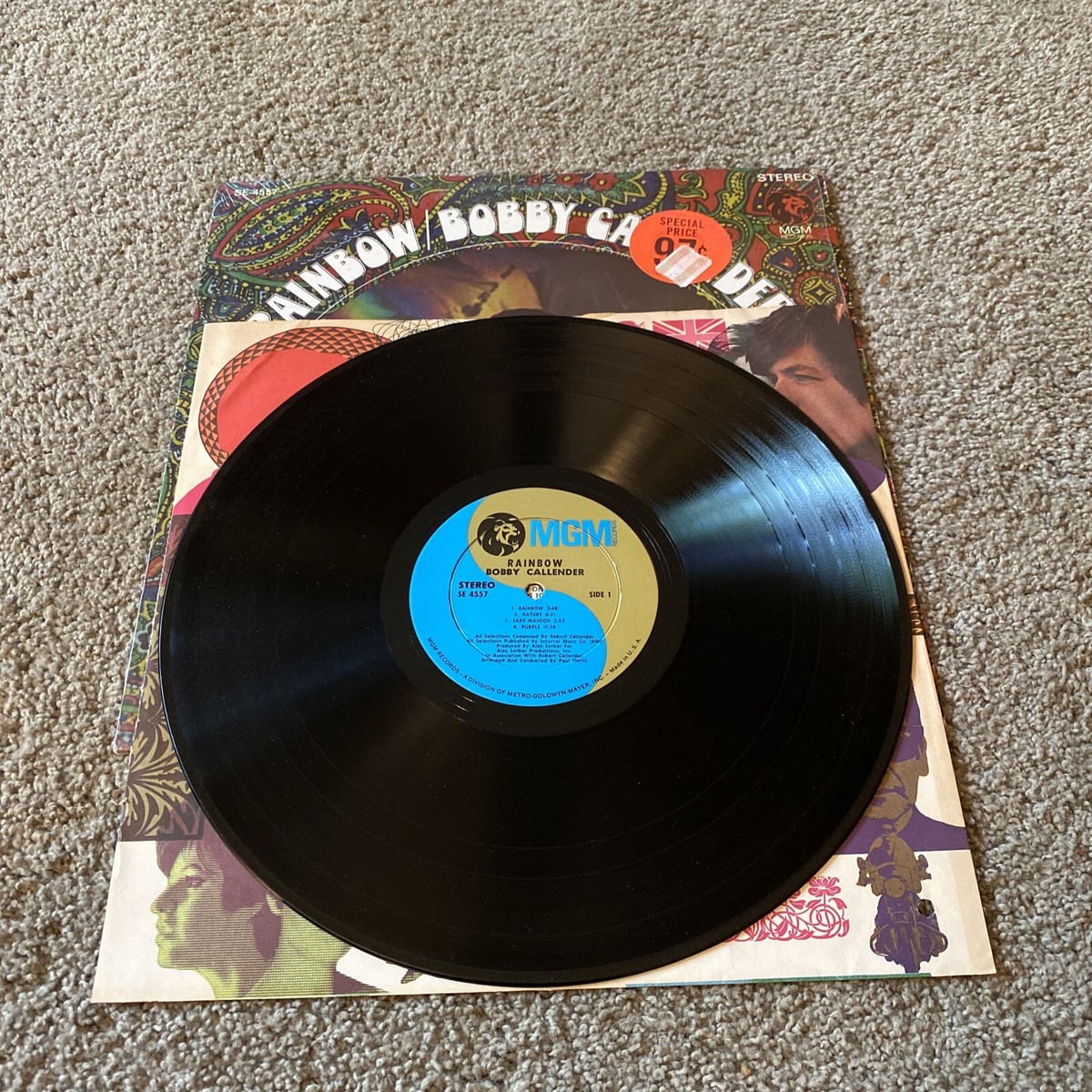 Bobby Callender-Rainbow MGM Records 1968 SE 4557 Shrink NM