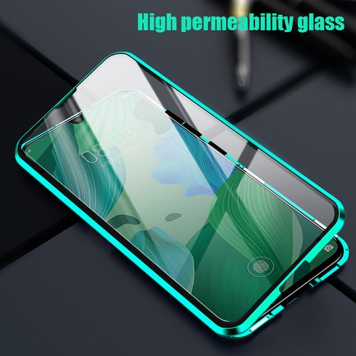 Pour Huawei P50 P40 P30 P20 Pro Lite 360 Magnétique coque étui en verre trempé - Photo 5 sur 18