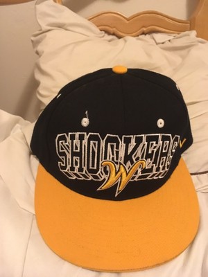 Wichita State University WSU Shockers NCAA Flat Bill Snapback Baseball Cap Hat