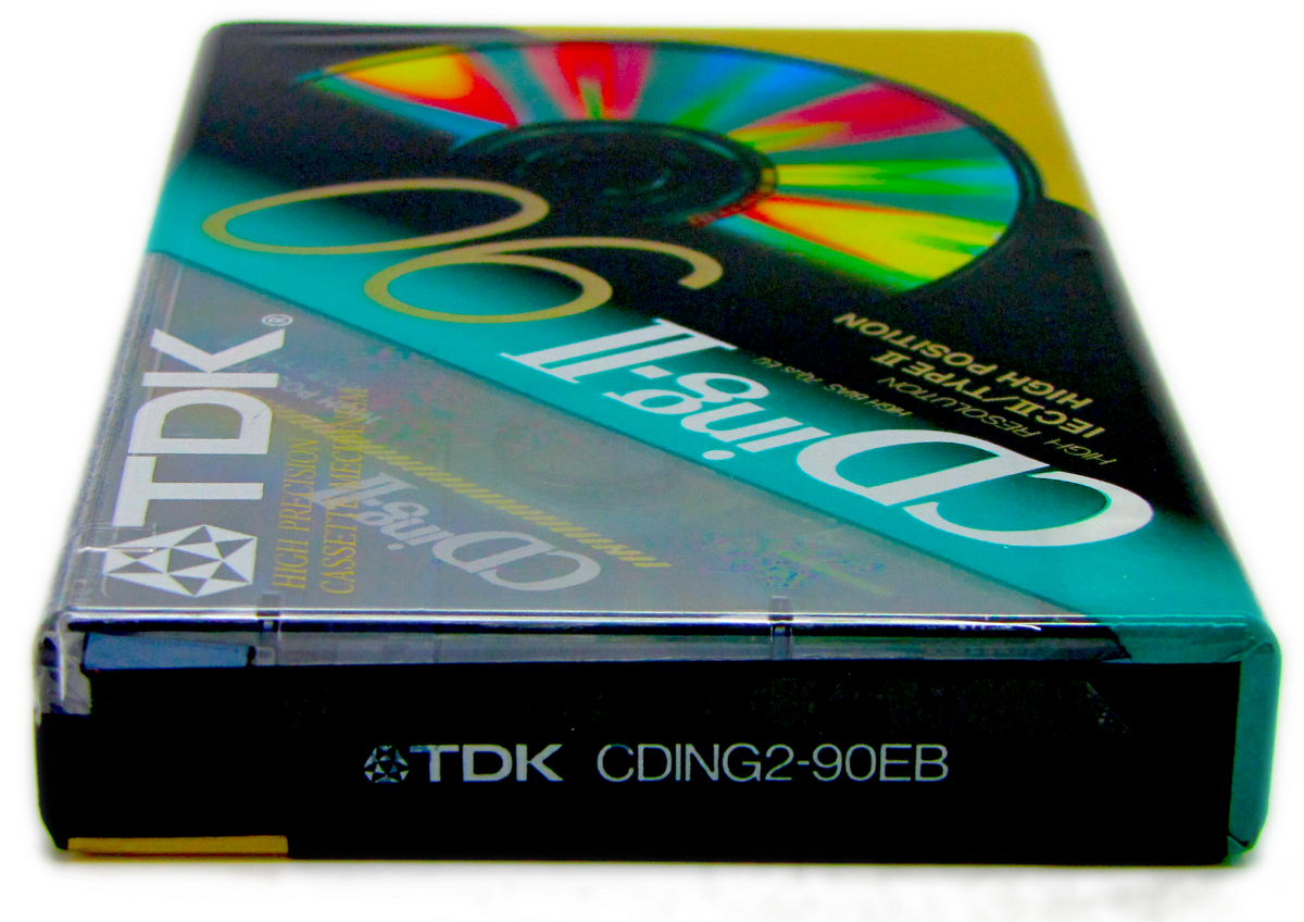 3 X TDK Super CDing 90 Cassettes/Blank Tape Audio Chrome Iec