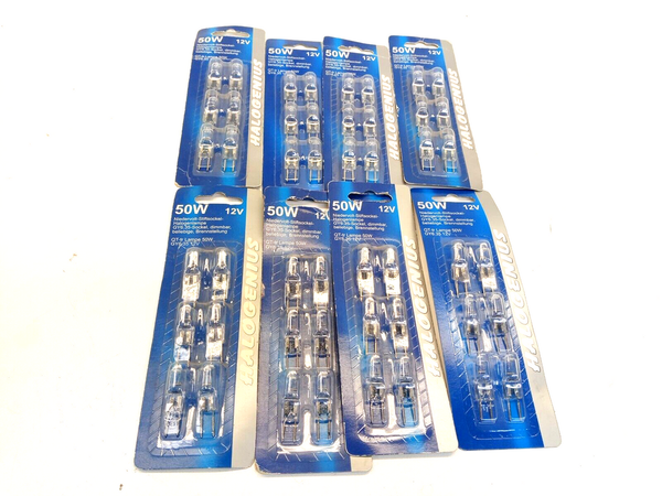 8X Halogenius 6Er Packung Niedervolt Halogenlampe GY6.35 Dimmbar, 50W 12V Lampe-image