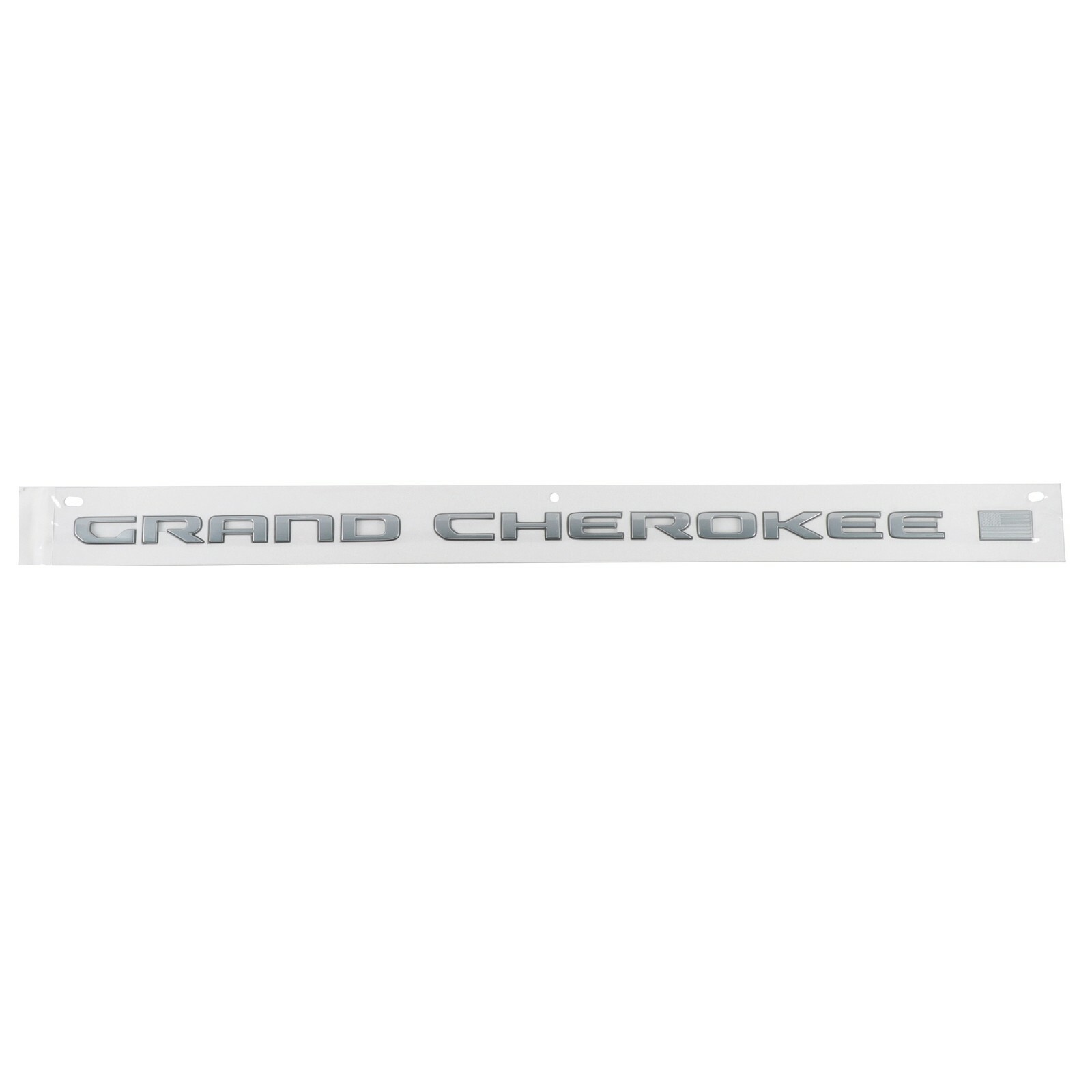 Emblema del lado izquierdo para Jeep Grand Cherokee 2021-2024 (N/P 68516573AB)