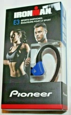 Ironman by Pioneer Blue & Black Sports Earphones