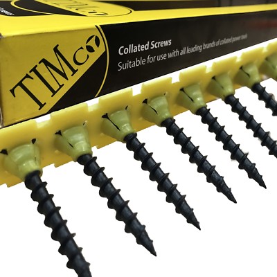 M3,5x38mm schwarz Phosphat sortiert Grobgewinde Trockenbauschrauben Holz Box à 1000