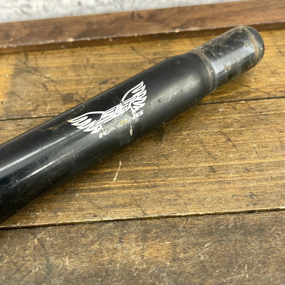 Tija de sillín SE Racing BMX 25,6 mm Mid School BMX 2003 12,5 pulgadas negra 00s Foto 2 de 4