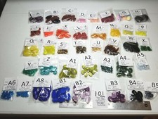 Vtg OVAL Moonglow Thermoset Plastic Celluloid Flat Back Cab Jewelry Repair 101