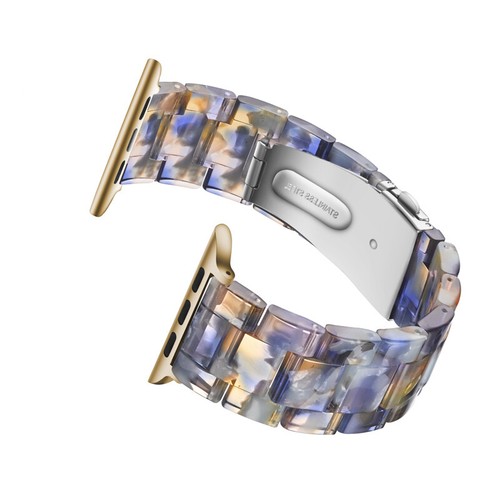 Correa de resina iWatch correa para Apple Watch Series 7 6 5 4 3 2 42/44/45m 38/40/41mm - Imagen 43 de 72