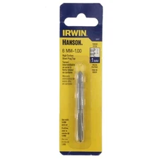Irwin Hanson 8327 M6-1.00mm High Carbon Steel Plug Tap