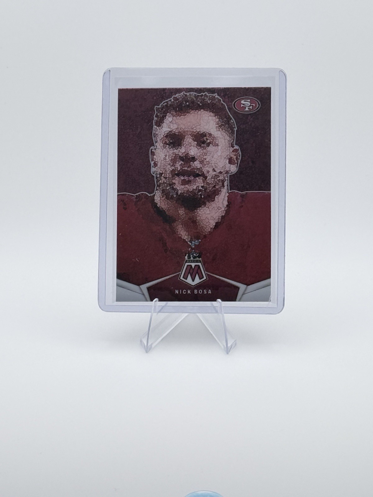 2024 Panini Mosaic Football Micro Mosaic Nick Bosa #MM-NBA SF 49ers SSP