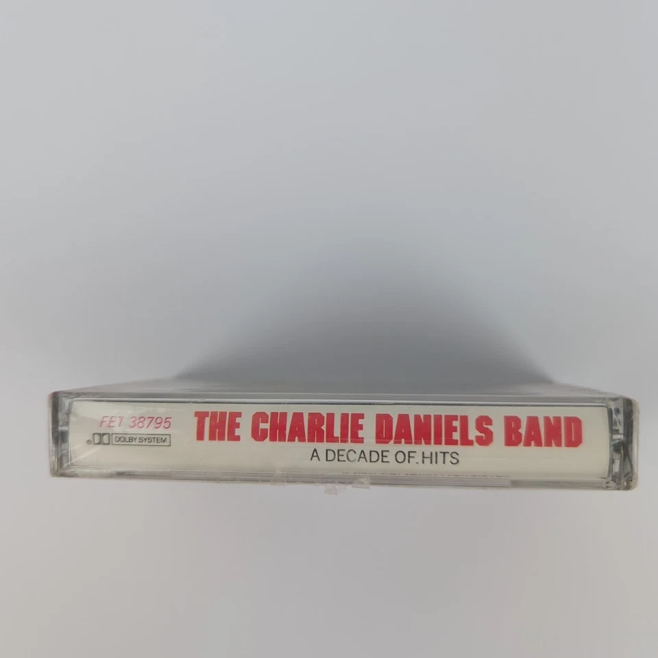 THE CHARLIE DANIELS BAND - A DECADE OF HITS - CASSETTE Tape 1983 Factory Sealed - Image 3 of 4