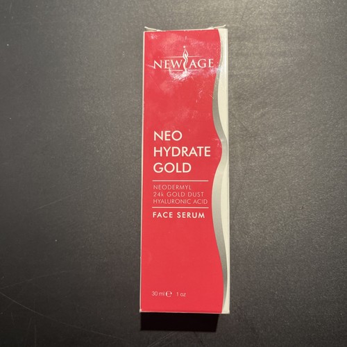 NEO HYDRATE GOLD New Age Gesicht Neodermyl 24 K Goldstaub Serum 1 Oz. VERSIEGELT