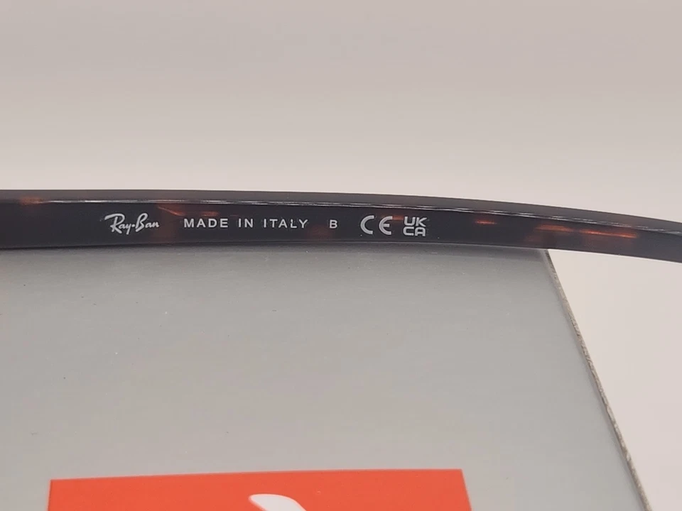 Marco Ray-Ban Clubmaster Tintado B-15 Marrón Lentes Havana 51/21 145 mm Foto 4 de 4