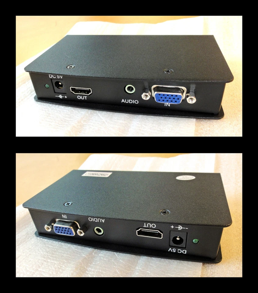 ATZ VHC11 Component/VGA+Audio to HDMI Converter + AC Adapter & Cables / Open Box - Bild 3 von 4