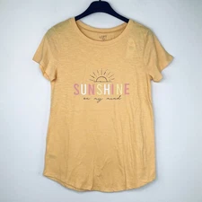 Loft XS Shirt Sunshine On My Mind Casual
