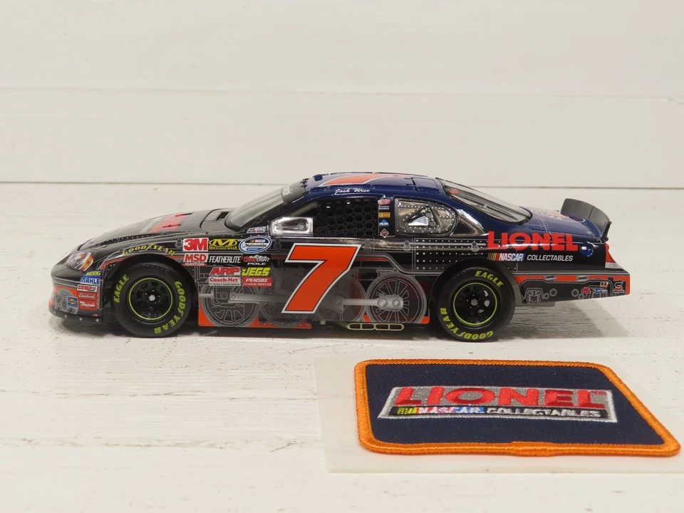 Action Racing Josh Wise #7 Lionel Nascar Coleccionables 2010 1/24 Diecast LN 10110 Foto 2 de 4