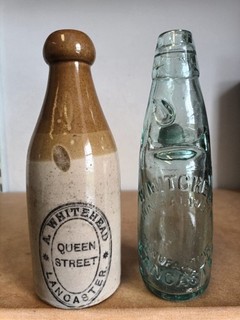 Victorian&Edwardian Bottle Bundle x2 Lancaster Codd/Ginger Beer
