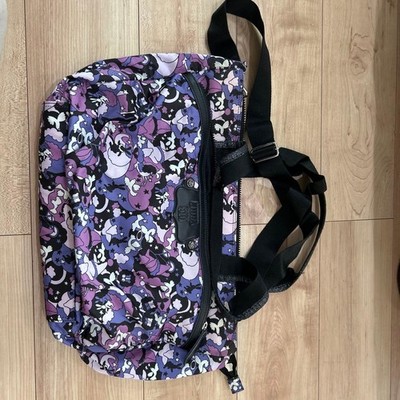 Anna Sui Character Boston Bag Purple & Black Used Japan