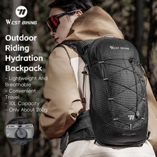 WEST BIKING Mochila Deportiva Ciclismo Camping Senderismo Escalada Mochila Bolsa 10L