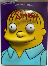 I SIMPSON STAGIONE 13 RARO BOX DVD Limited Edition FUORI CATALOGO