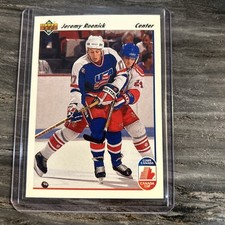 1991-92 Upper Deck Jeremy Roenick #36 Canada Cup