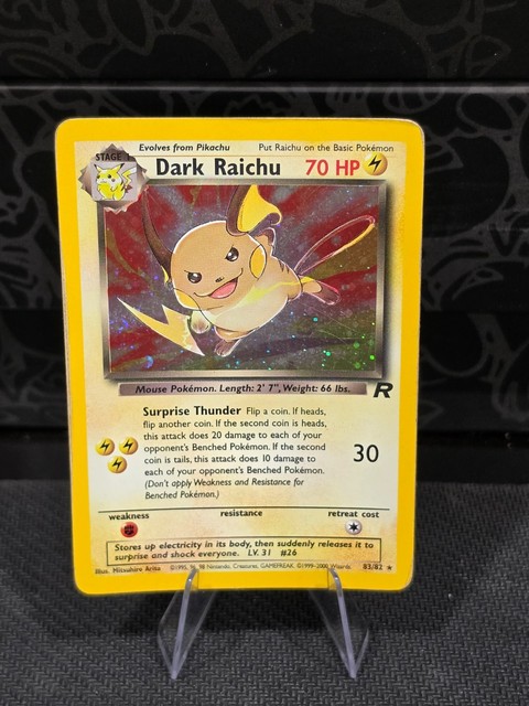 Dark Raichu #83 (Team Rocket (2000))